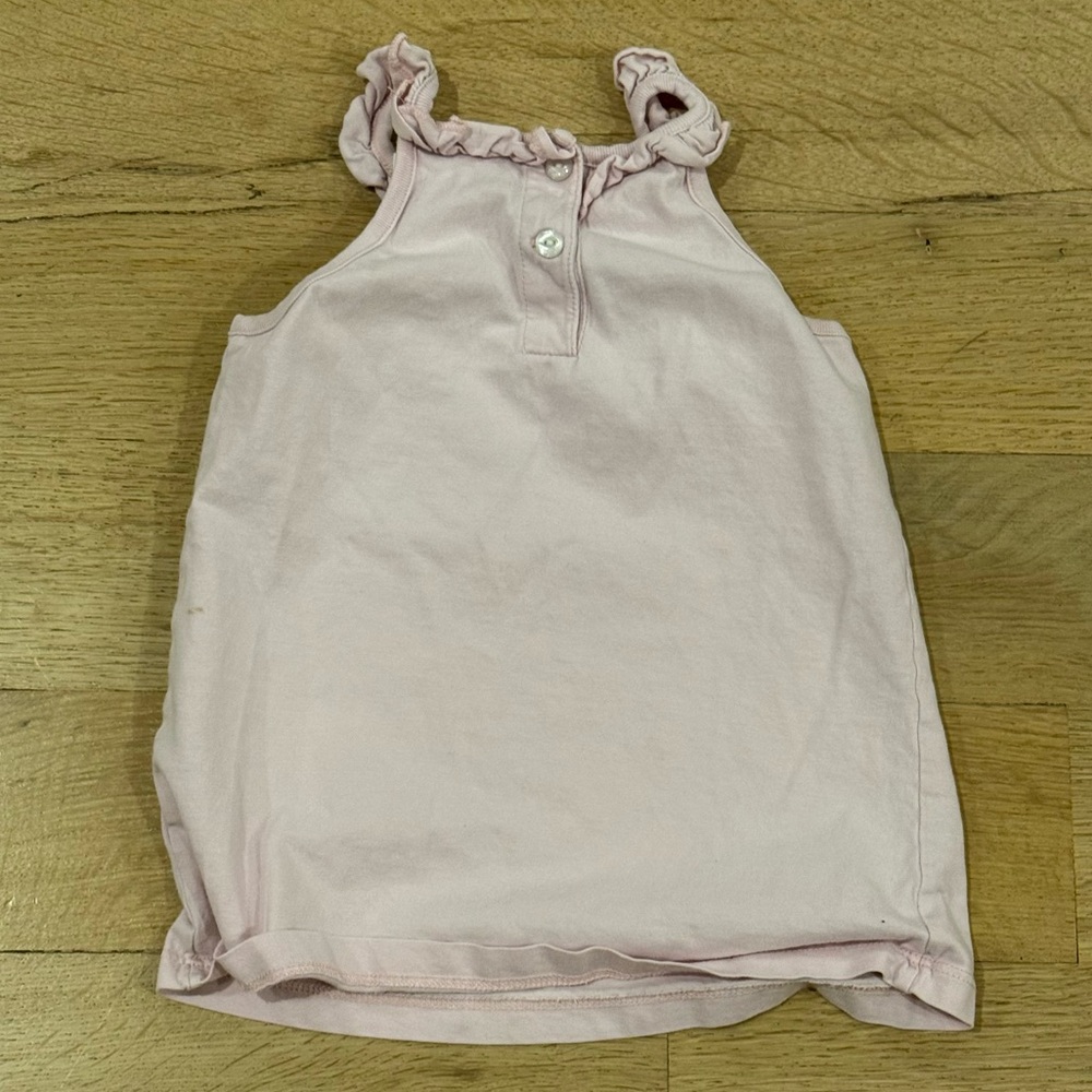 Little English Light Pink Ruffle Tank Top - Picture 2 of 3
